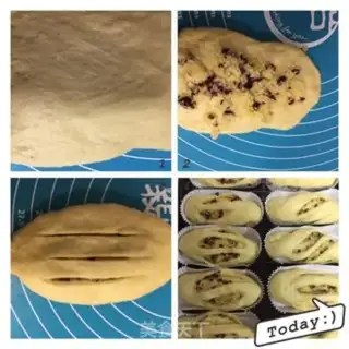 Make Chinese coconut cranberry bread step 8