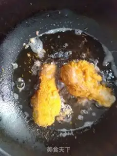 Make Cricket fried chicken leg step 8