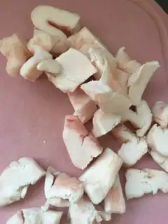 Make Get the pig oil step 0