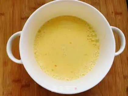 Make Egg pudding step 4