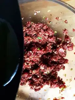 Make Beef carrot dumplings step 2