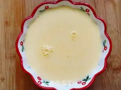 Make Egg pudding step 5