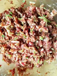 Make Beef carrot dumplings step 6