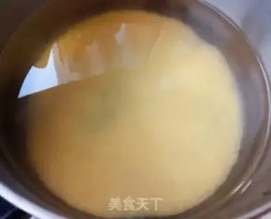 Make Carrot rice porridge step 1