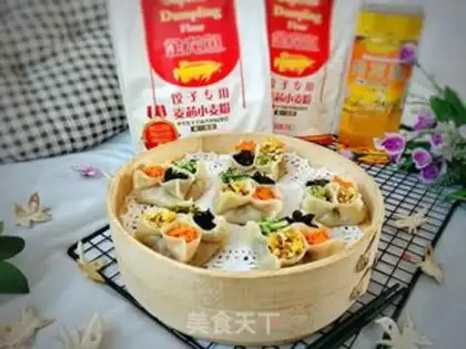 Make Tasty four-hair dumplings step 18