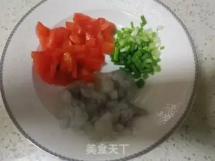 Make Shrimp plum soup step 1