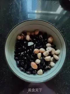Make Black beans, black sesame rice step 0