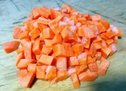 Make Carrot rice porridge step 4