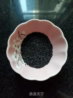 Make Black beans, black sesame rice step 1