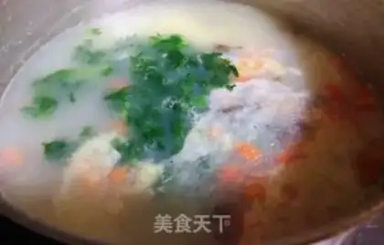 Make Carrot rice porridge step 8
