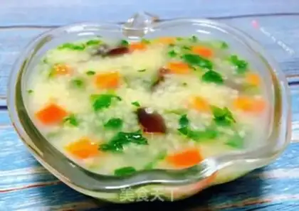 Make Carrot rice porridge step 10