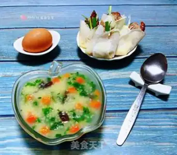 Make Carrot rice porridge step 11