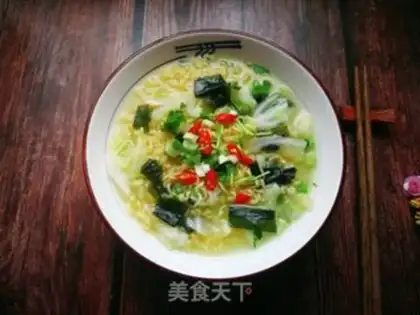 Make Seaweed sprouts for noodles step 7