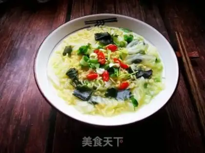 Make Seaweed sprouts for noodles step 8