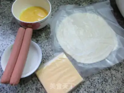 Make Cheese ham and salami step 0