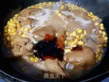 Make Soybean pig hoof step 9