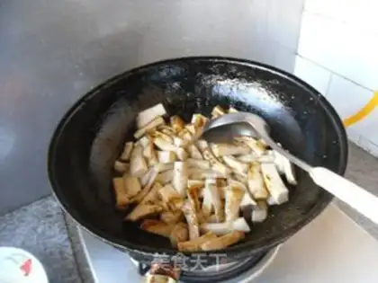 Make Pepper sauce, apricot mushroom step 5
