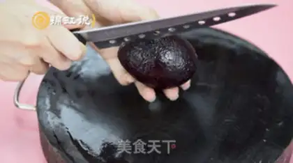 Make Cream cranberry step 1