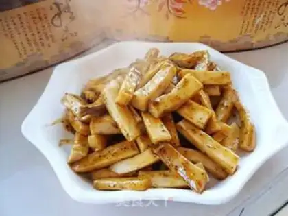 Make Pepper sauce, apricot mushroom step 8