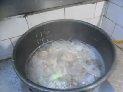 Make Fan radish meatball soup step 6