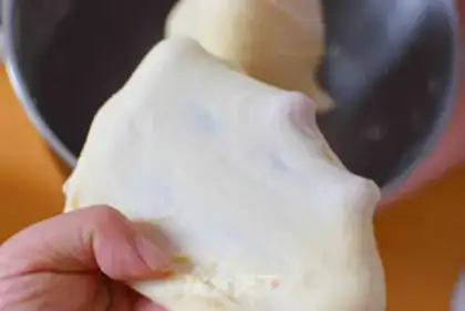 Make Onion cheese hand tore bread step 2