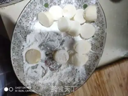Make Japanese tofu fired step 2