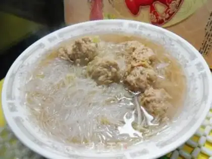 Make Fan radish meatball soup step 9
