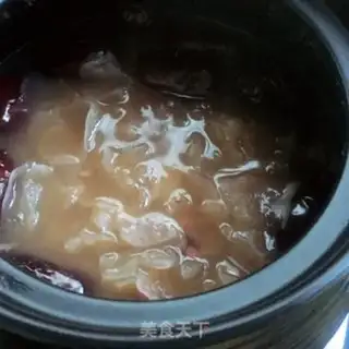 Make "Red dates, silver ear soup." step 7