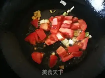 Make Spinach tofu fan soup step 4