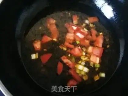 Make Spinach tofu fan soup step 5