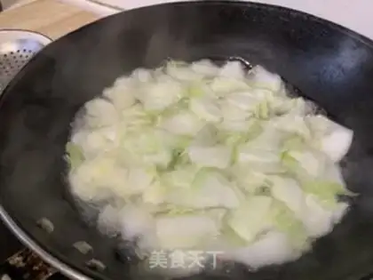 Make I used to make cabbage step 2