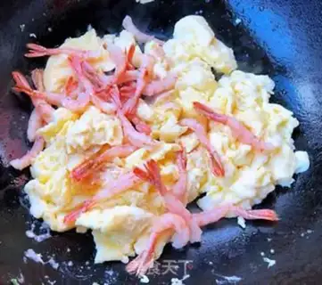 Make Slippery northern sweet shrimp step 5