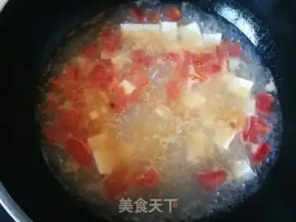 Make Spinach tofu fan soup step 9