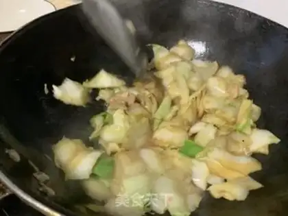 Make I used to make cabbage step 7
