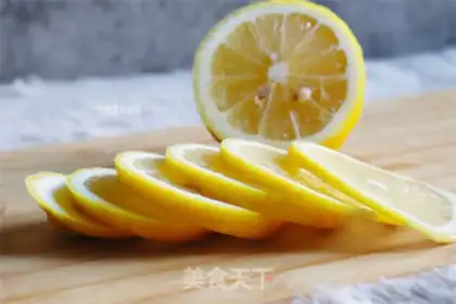 Make Lemon tea step 3