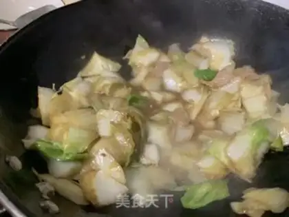 Make I used to make cabbage step 8