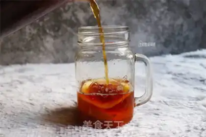 Make Lemon tea step 6