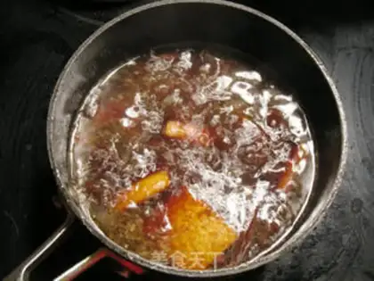 Make Tea halogenated tofu step 4