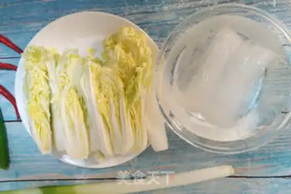 Make Garlic fans steaming doll food step 1