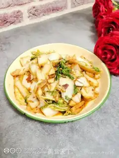 Make Spicy yellow cabbage step 5