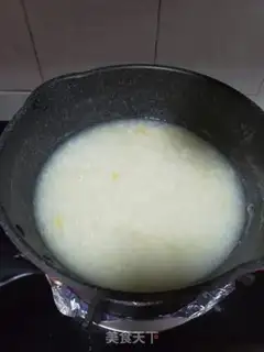 Make Porridge of mushroom shrimp step 2