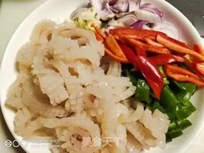Make Pepper squid rolls step 0