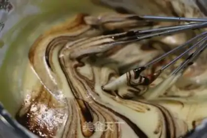 Make A truffle chocolate cake step 3