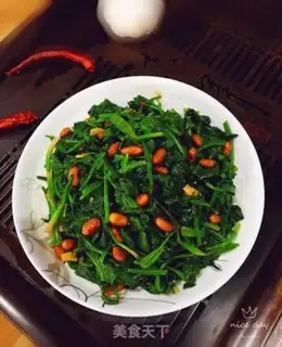 Make Chan Jelly spinach peanut rice step 7