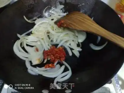 Make Onion fire step 4