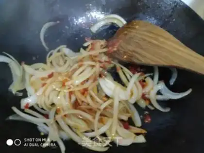 Make Onion fire step 5