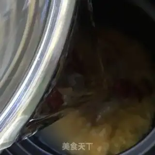 Make Red-tree rice porridge step 4