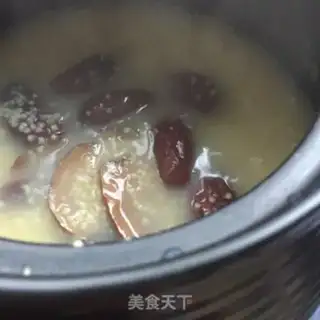 Make Red-tree rice porridge step 6