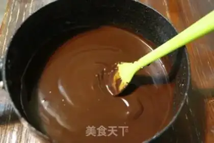 Make A truffle chocolate cake step 11