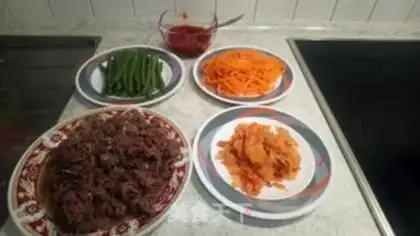 Make Secret Korean meal step 6